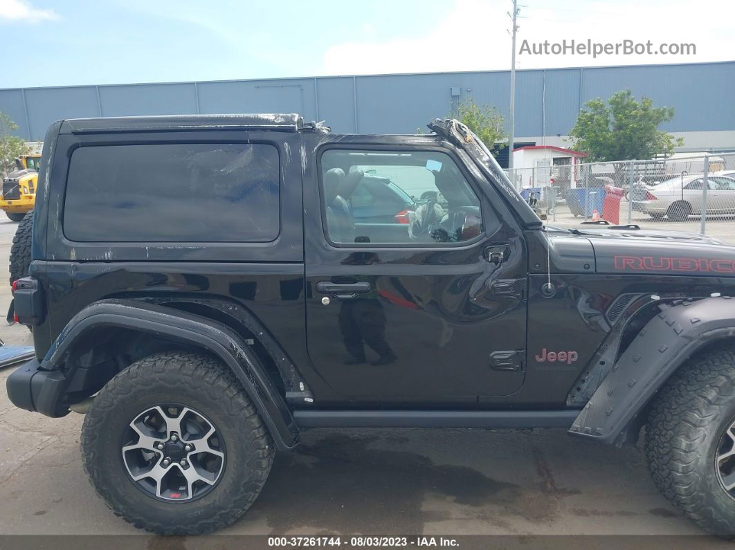 2019 Jeep Wrangler Rubicon Black vin: 1C4HJXCG0KW657656