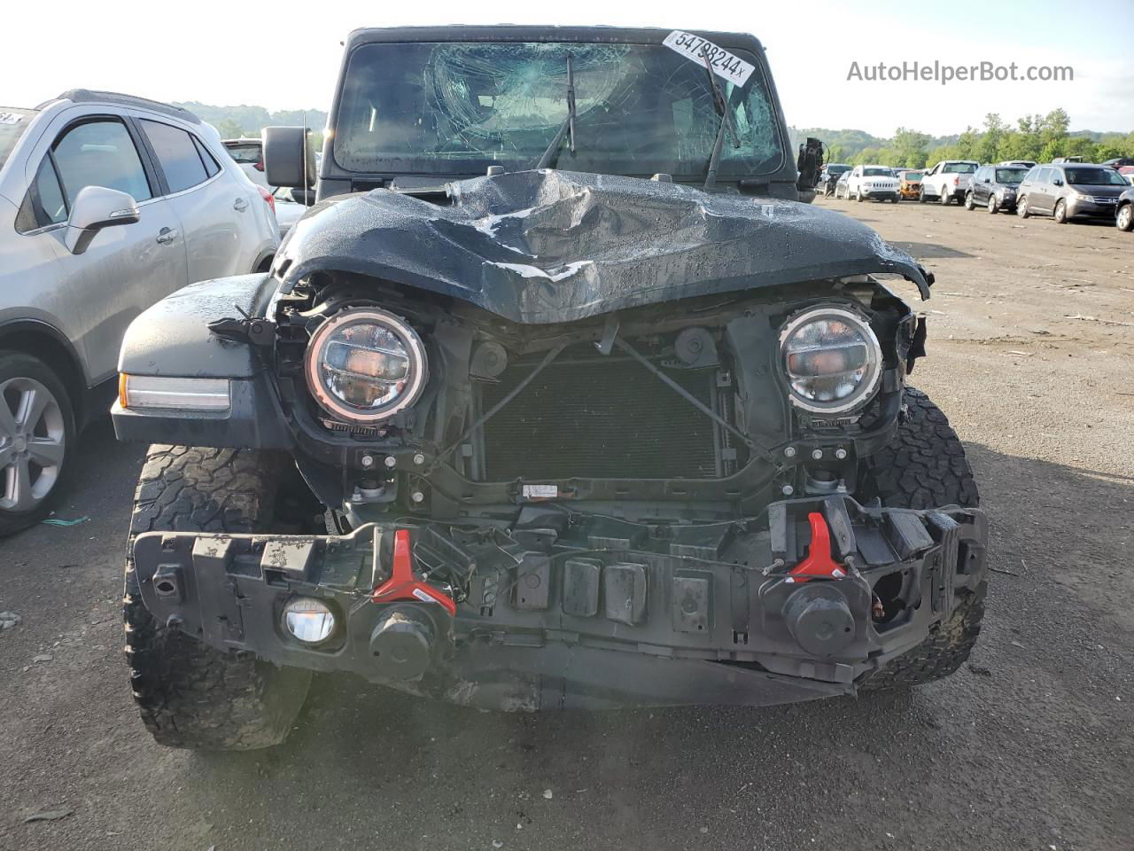 2019 Jeep Wrangler Rubicon Черный vin: 1C4HJXCG4KW562811