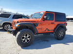 2019 Jeep Wrangler Rubicon Orange vin: 1C4HJXCN7KW691480