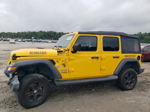 2019 Jeep Wrangler Unlimited Sport Yellow vin: 1C4HJXDG0KW511319