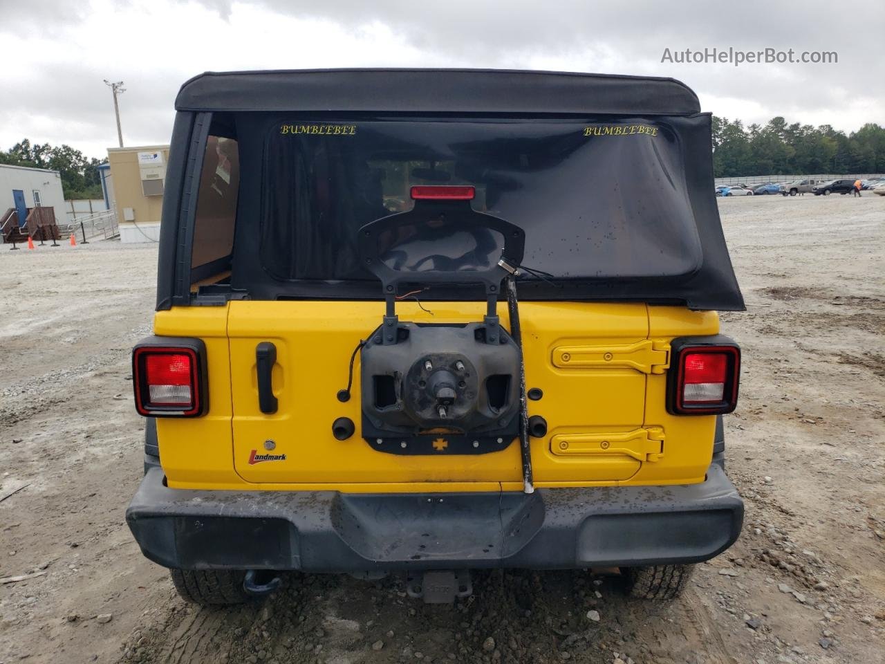 2019 Jeep Wrangler Unlimited Sport Yellow vin: 1C4HJXDG0KW511319