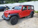 2019 Jeep Wrangler Unlimited Sport Red vin: 1C4HJXDG0KW663276