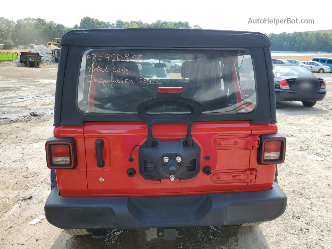 2019 Jeep Wrangler Unlimited Sport Red vin: 1C4HJXDG0KW663276