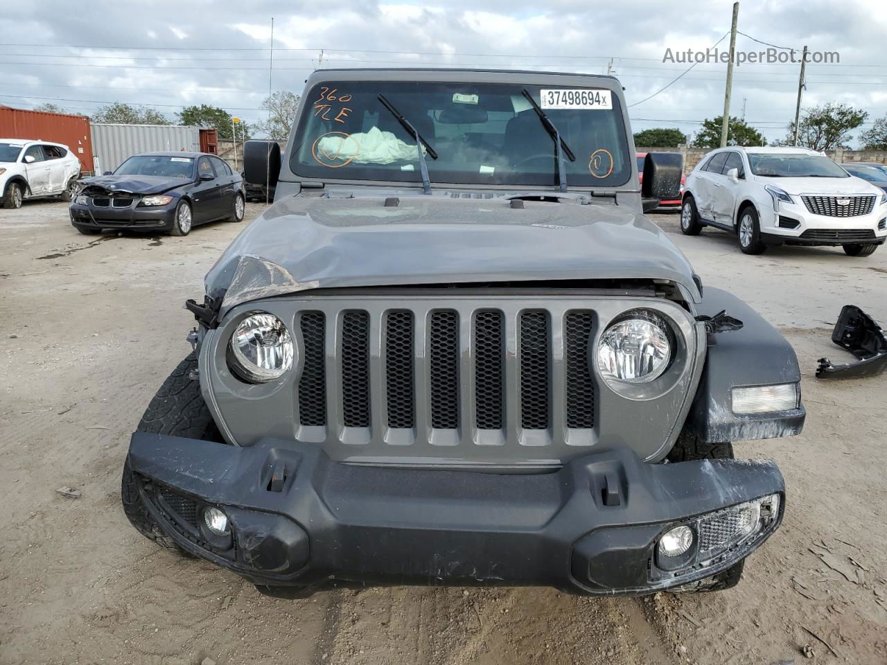 2019 Jeep Wrangler Unlimited Sport Black vin: 1C4HJXDG0KW676383