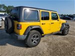 2019 Jeep Wrangler Unlimited Sport Yellow vin: 1C4HJXDG1KW506985