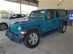 2019 Jeep Wrangler Unlimited Sport Turquoise vin: 1C4HJXDG1KW662220