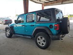 2019 Jeep Wrangler Unlimited Sport Turquoise vin: 1C4HJXDG1KW662220