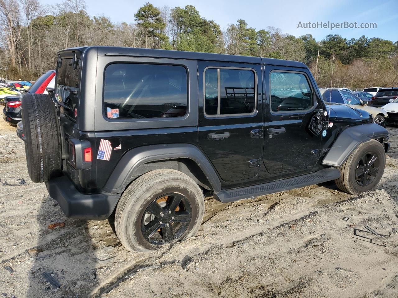 2023 Jeep Wrangler Sport Black vin: 1C4HJXDG1PW546975