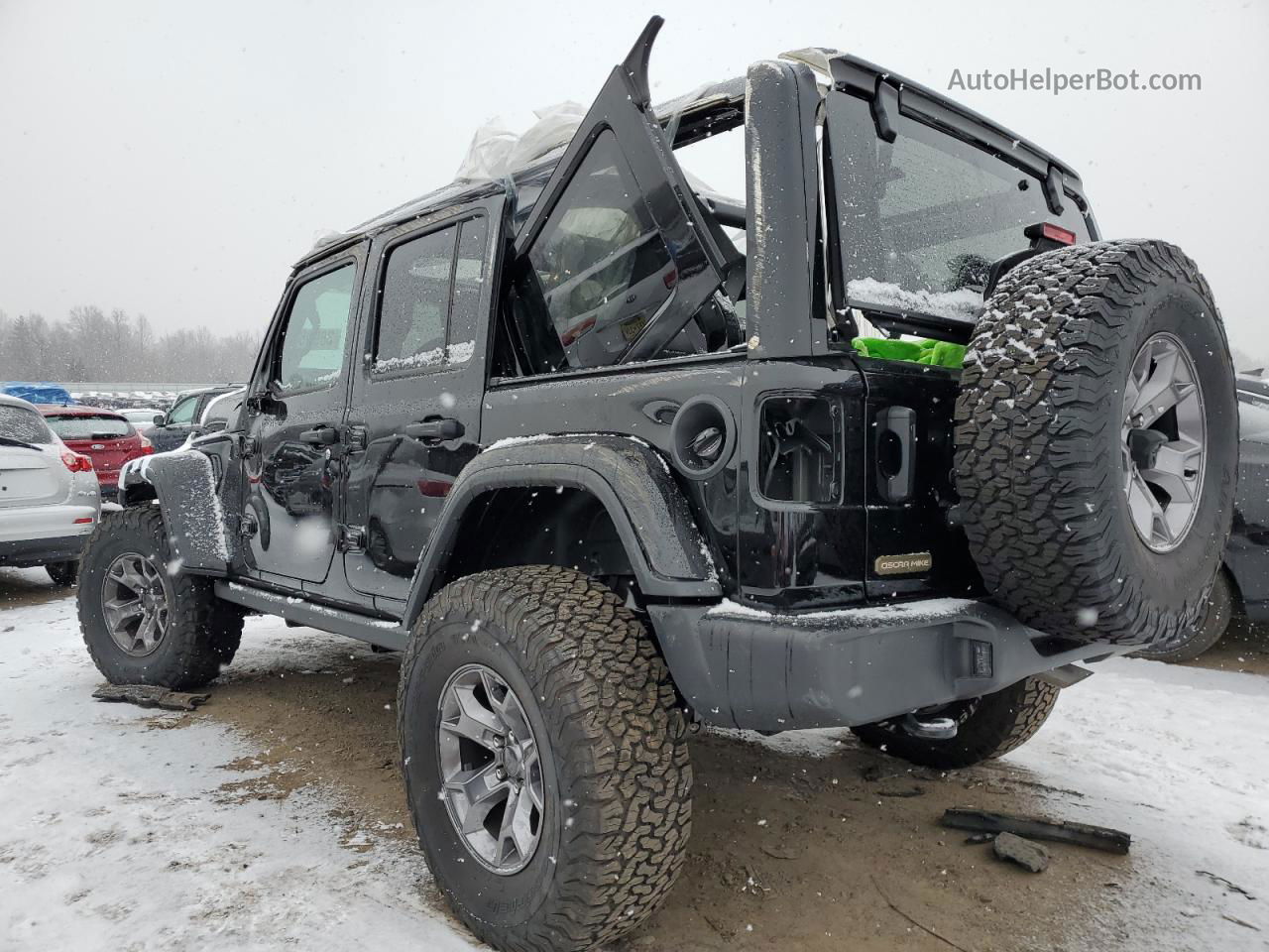 2023 Jeep Wrangler Sport Черный vin: 1C4HJXDG1PW582892