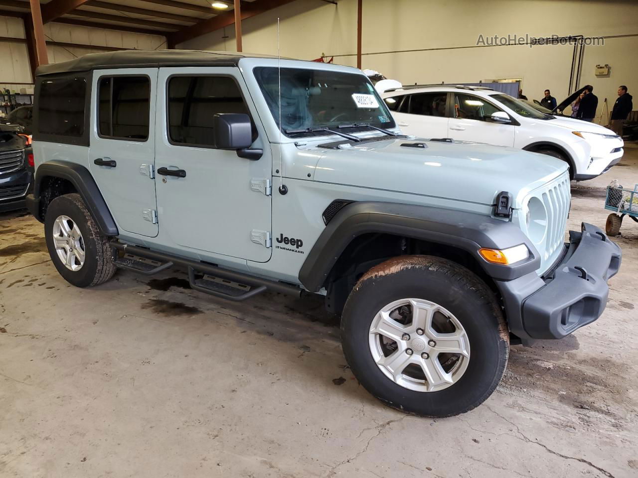 2023 Jeep Wrangler Sport Зеленый vin: 1C4HJXDG1PW615129