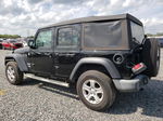 2019 Jeep Wrangler Unlimited Sport Черный vin: 1C4HJXDG2KW613544