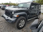 2019 Jeep Wrangler Unlimited Sport Black vin: 1C4HJXDG2KW613544