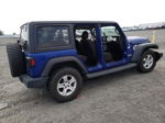 2019 Jeep Wrangler Unlimited Sport Blue vin: 1C4HJXDG2KW660735