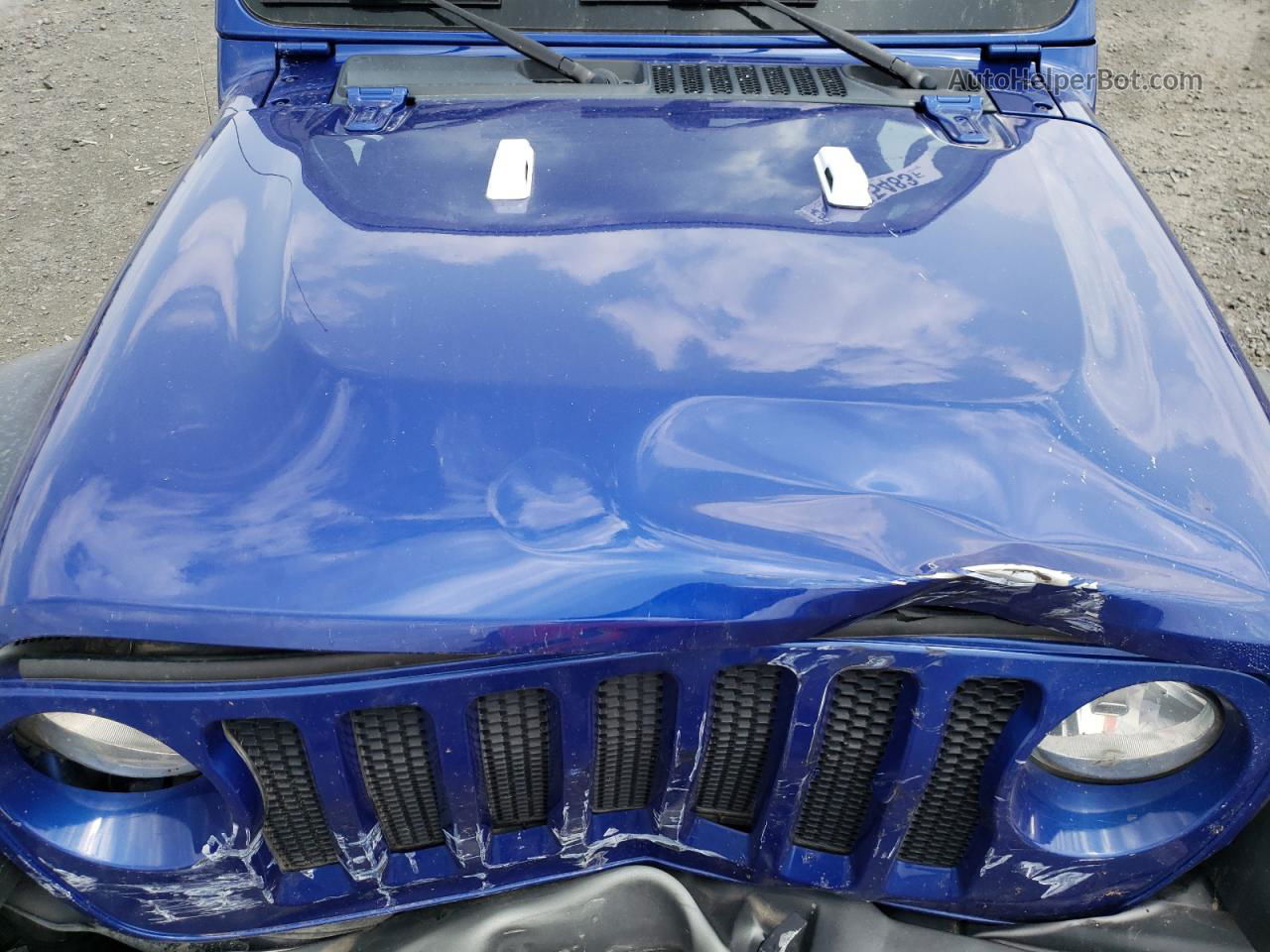 2019 Jeep Wrangler Unlimited Sport Blue vin: 1C4HJXDG2KW660735