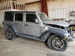 2019 Jeep Wrangler Unlimited Sport Silver vin: 1C4HJXDG3KW551362