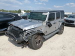 2019 Jeep Wrangler Unlimited Sport Silver vin: 1C4HJXDG3KW551362