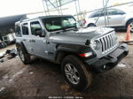 2023 Jeep Wrangler Sport S Silver vin: 1C4HJXDG3PW549067