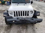 2019 Jeep Wrangler Unlimited Sport White vin: 1C4HJXDG4KW528012