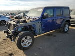 2019 Jeep Wrangler Unlimited Sport Blue vin: 1C4HJXDG4KW682459