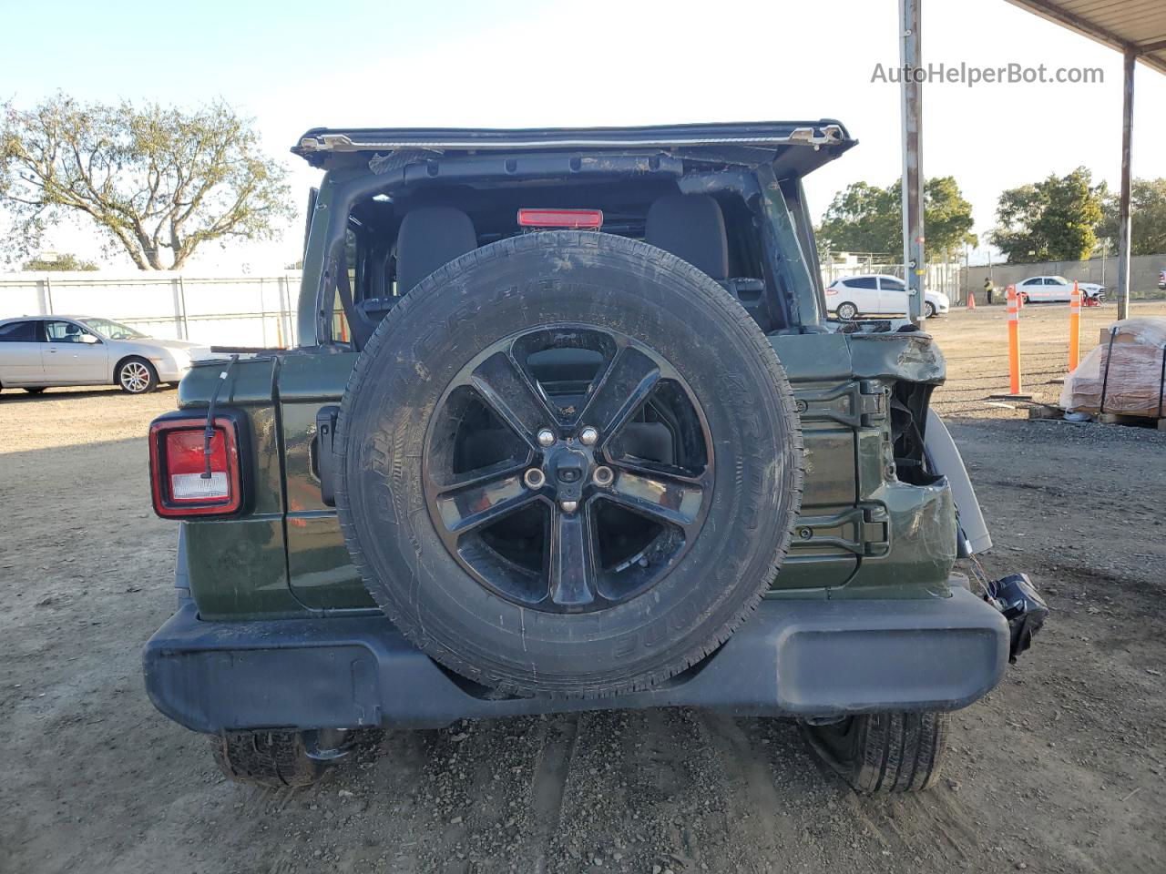 2023 Jeep Wrangler Sport Green vin: 1C4HJXDG4PW616792