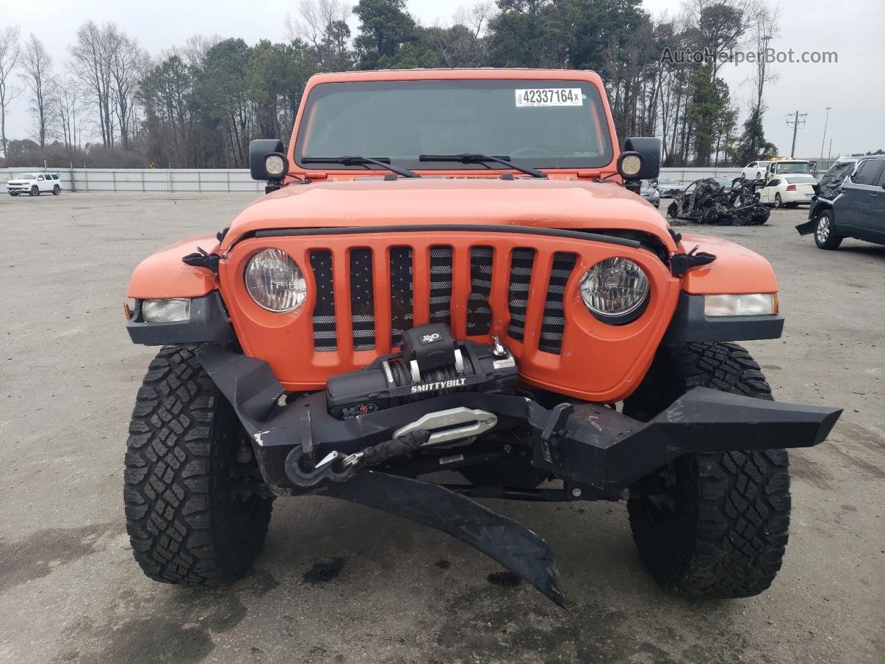 2019 Jeep Wrangler Unlimited Sport Orange vin: 1C4HJXDG5KW572522