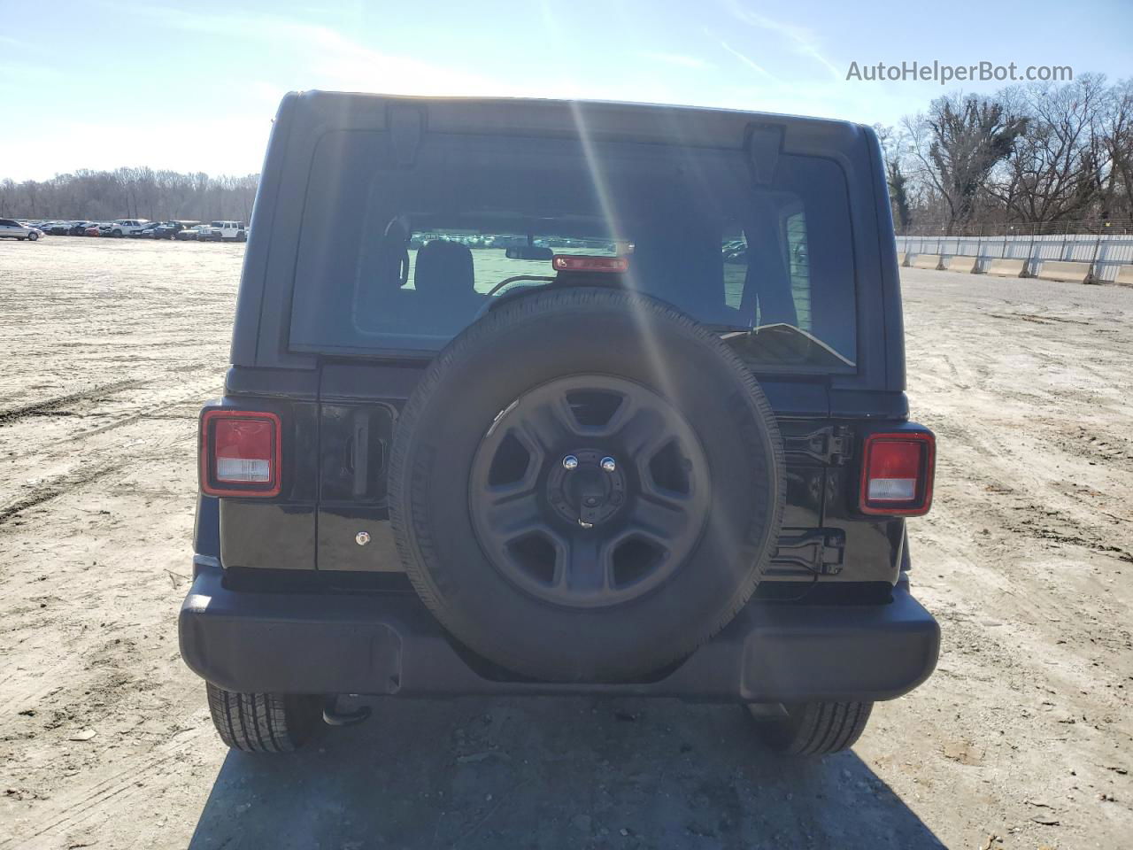 2019 Jeep Wrangler Unlimited Sport Black vin: 1C4HJXDG6KW512281