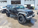 2019 Jeep Wrangler Unlimited Sport Black vin: 1C4HJXDG6KW652847