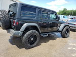 2019 Jeep Wrangler Unlimited Sport Black vin: 1C4HJXDG6KW652847