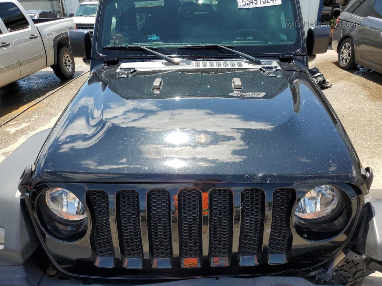 2019 Jeep Wrangler Unlimited Sport Black vin: 1C4HJXDG6KW652847