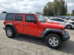 2019 Jeep Wrangler Unlimited Sport Red vin: 1C4HJXDG7KW529560