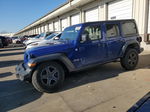 2019 Jeep Wrangler Unlimited Sport Синий vin: 1C4HJXDG7KW577074