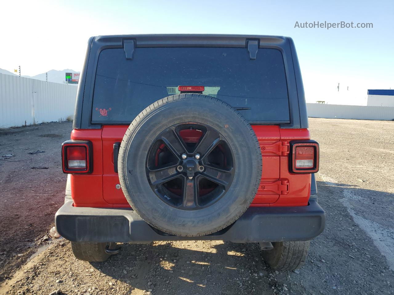 2019 Jeep Wrangler Unlimited Sport Red vin: 1C4HJXDG7KW659614