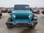 2019 Jeep Wrangler Unlimited Sport Синий vin: 1C4HJXDG7KW679393