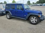 2019 Jeep Wrangler Unlimited Sport Blue vin: 1C4HJXDG8KW500844