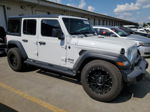 2019 Jeep Wrangler Unlimited Sport White vin: 1C4HJXDG8KW539188