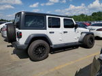 2019 Jeep Wrangler Unlimited Sport White vin: 1C4HJXDG8KW539188