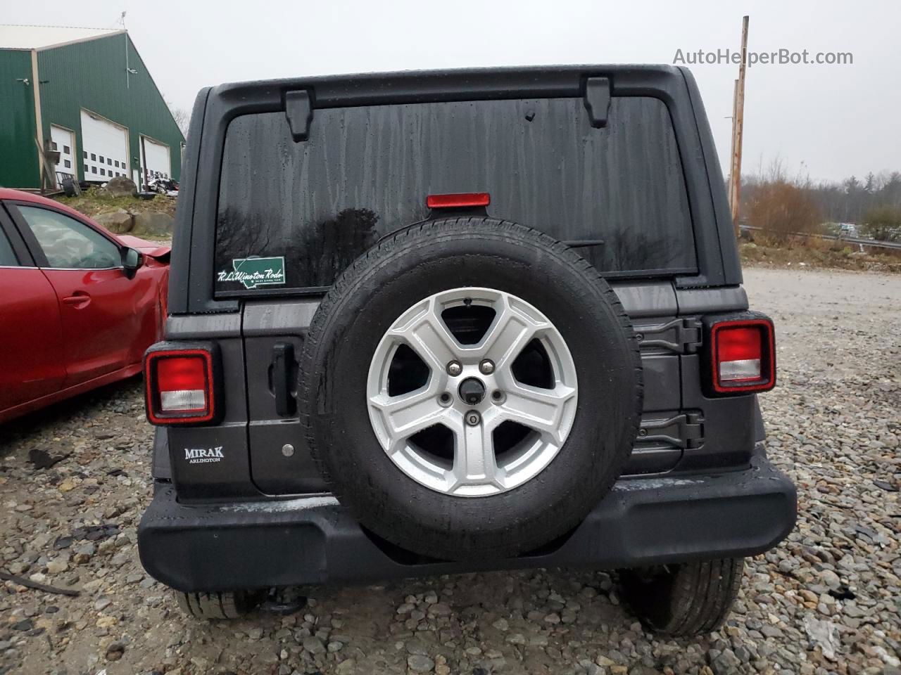 2019 Jeep Wrangler Unlimited Sport Charcoal vin: 1C4HJXDG8KW643003