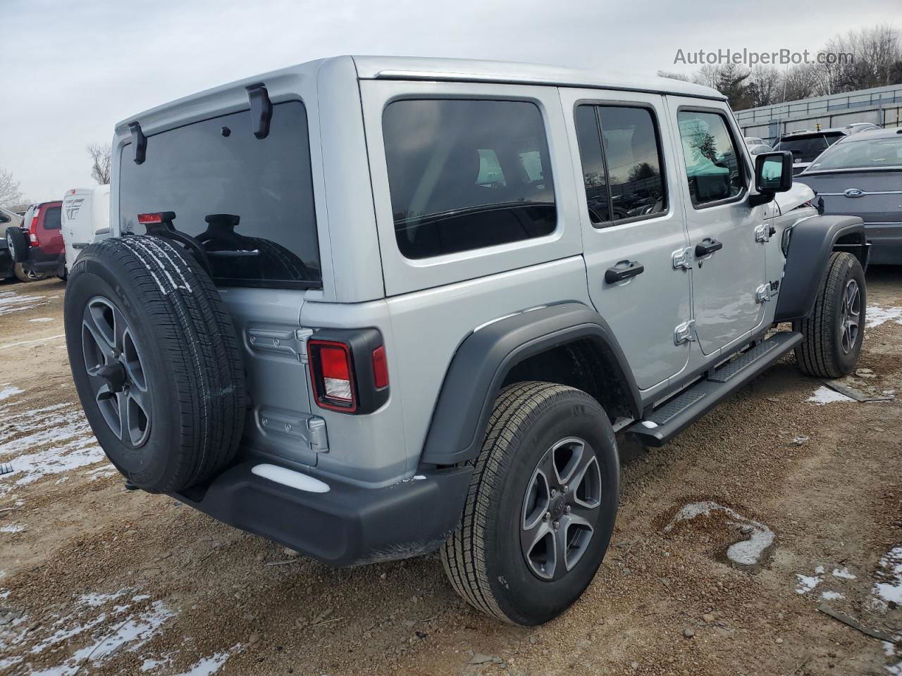 2023 Jeep Wrangler Sport Gray vin: 1C4HJXDG8PW509406