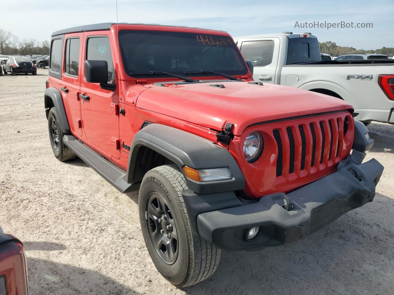 2023 Jeep Wrangler Sport Red vin: 1C4HJXDG8PW564177