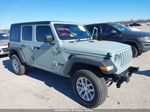 2023 Jeep Wrangler 4-door Sport S 4x4 Blue vin: 1C4HJXDG8PW676767