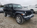 2019 Jeep Wrangler Unlimited Sport Black vin: 1C4HJXDG9KW528295