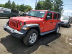 2019 Jeep Wrangler Unlimited Sport Red vin: 1C4HJXDG9KW530256