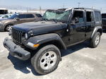 2019 Jeep Wrangler Unlimited Sport Black vin: 1C4HJXDG9KW675393