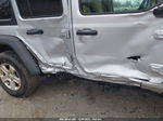 2023 Jeep Wrangler 4-door Sport S 4x4 Silver vin: 1C4HJXDGXPW590151