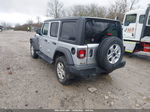 2023 Jeep Wrangler 4-door Sport S 4x4 Silver vin: 1C4HJXDGXPW590151