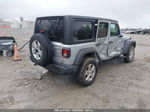 2023 Jeep Wrangler 4-door Sport S 4x4 Silver vin: 1C4HJXDGXPW590151