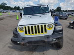 2019 Jeep Wrangler Unlimited Sport White vin: 1C4HJXDN0KW623410