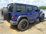 2019 Jeep Wrangler Unlimited Sport Blue vin: 1C4HJXDN0KW639851