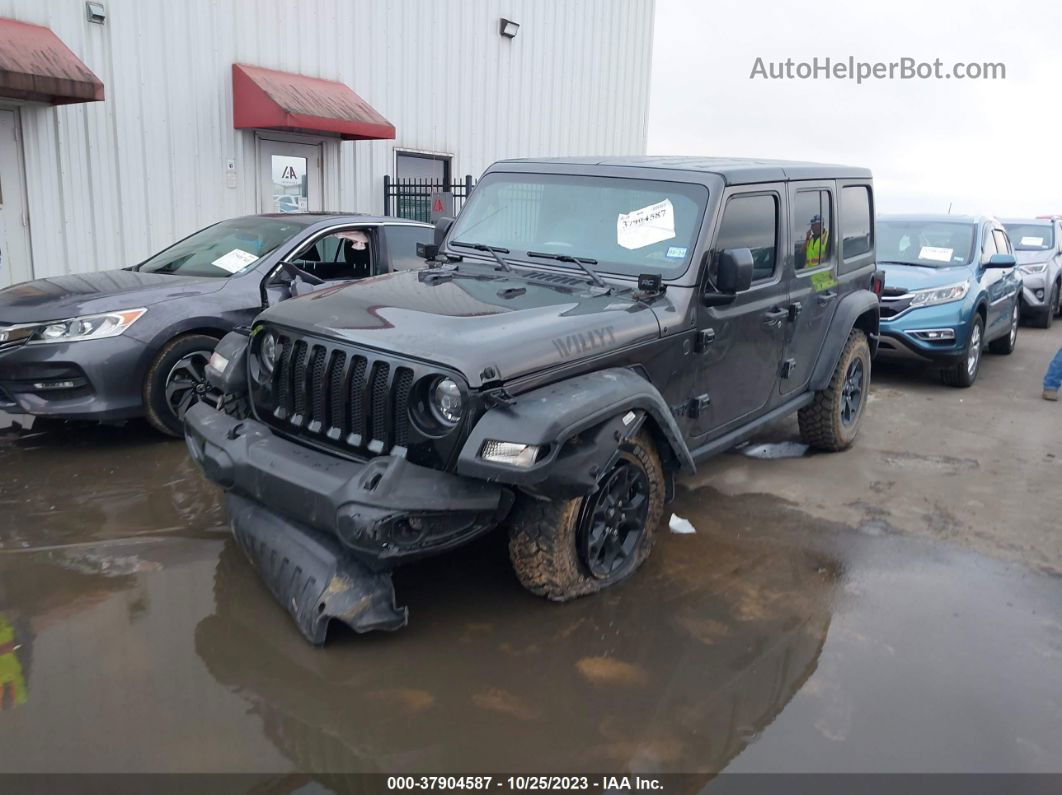 2023 Jeep Wrangler Willys Black vin: 1C4HJXDN0PW517904