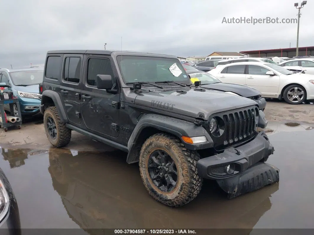 2023 Jeep Wrangler Willys Black vin: 1C4HJXDN0PW517904